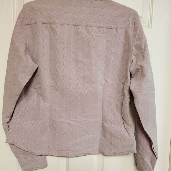 The north face shirt womens size large light purple button up - Picture 3 of 9
